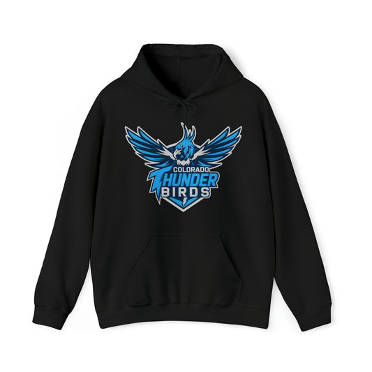 MLDR Team Colorado Thunderbirds Unisex Heavy Blend™ Hooded Sweatshirt